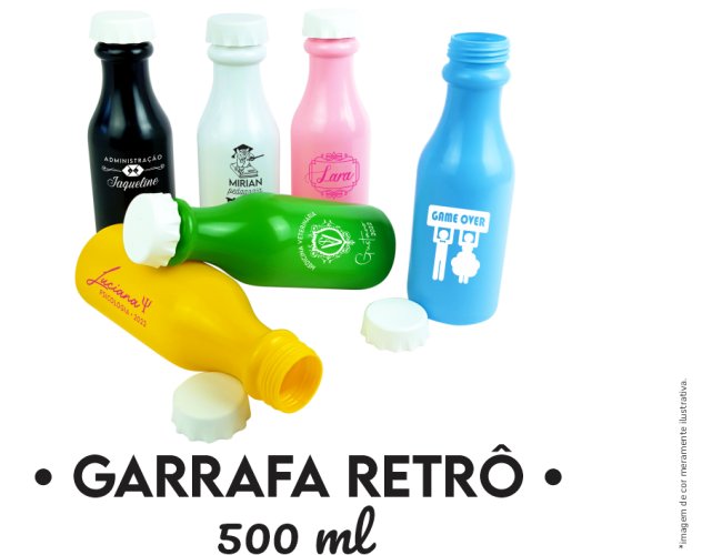 Garrafa Retr 500 ml