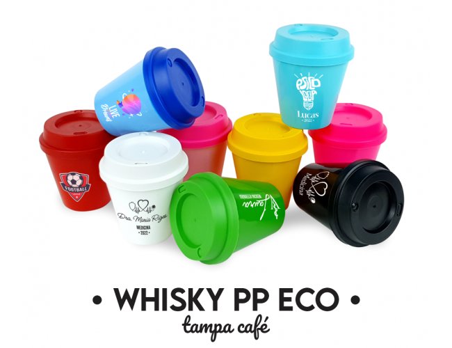 COPO WHISKY PP ECO C/ TAMPA CAF