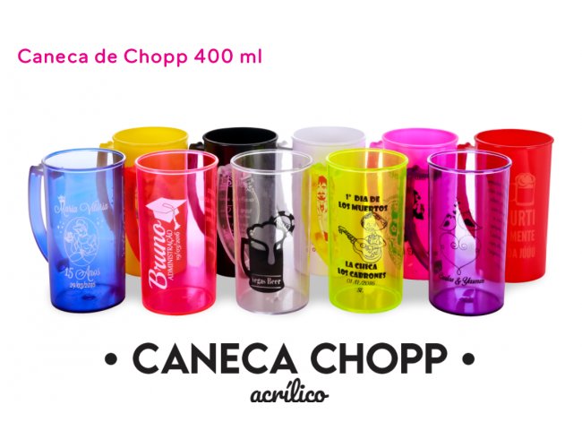 CANECA CHOPP 400ML