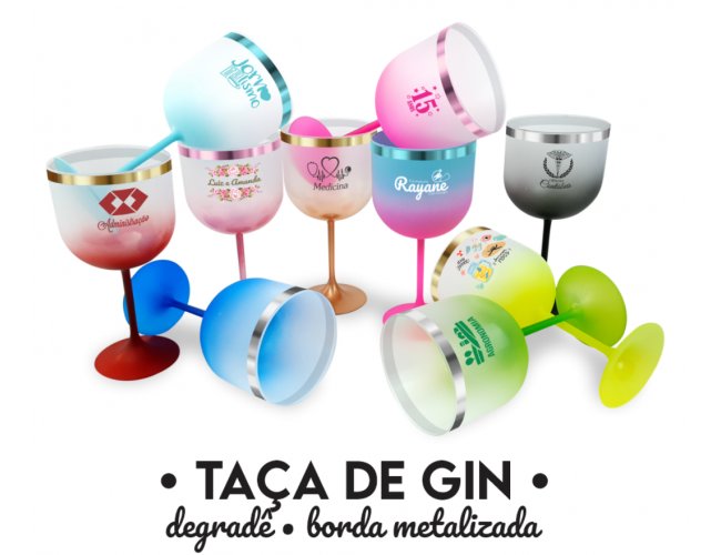 TAA DE GIN DEGRAD C/ BORDA METALIZADA