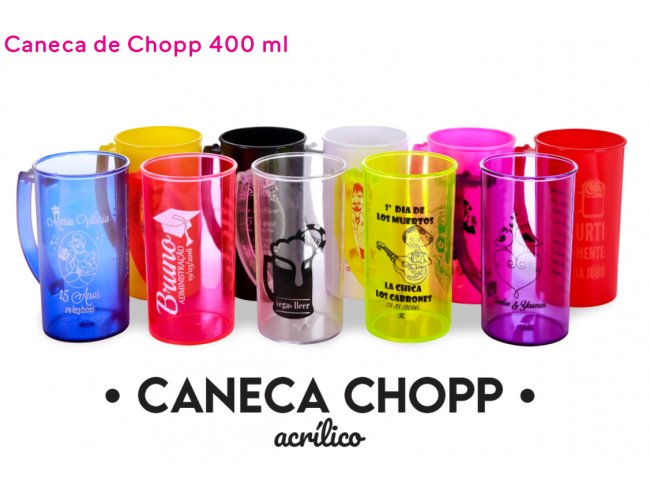 Caneca de chopp 400ml